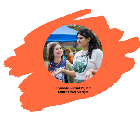 Brynn McClelland 25, left, Laurena Marji 22, right